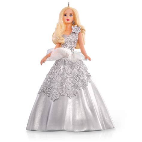 Great Christmas gift idea for fans of Barbie dolls and accessories. . Hallmark barbie ornaments